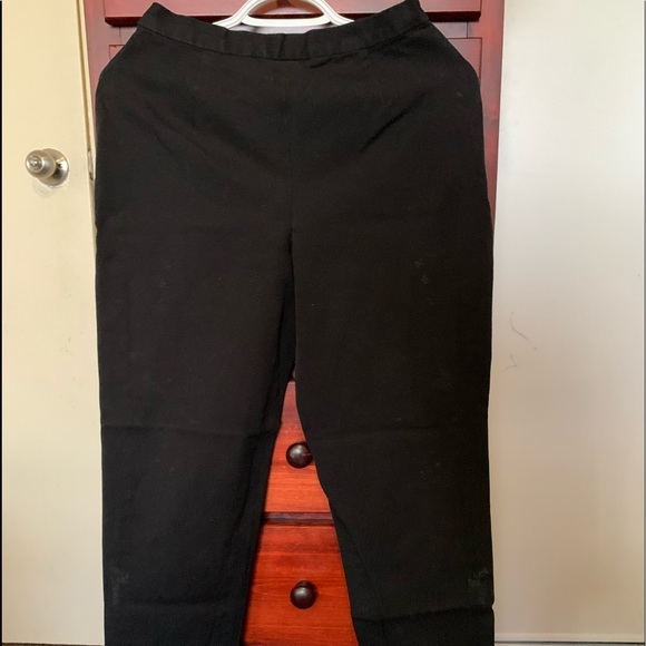 Stretchy crop pants - Picture 1 of 3